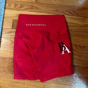 Red Athletic Shorts